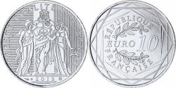 World Coins - France, 10 Euro, 2013, Monnaie de Paris, Hercule, , Silver