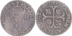 World Coins - Coin, France, Henri IV, Douzain, 1593, Saint-Lô, , Billon, Gadoury:552