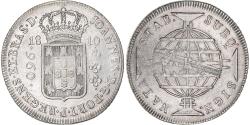 World Coins - Brazil, João VI, 960 Reis, 1810, Bahia, Overstruck, Silver, , KM:307.1