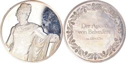 World Coins - France, Medal, Peinture, L'Apollon du Belvédère, Grèce, Arts & Culture