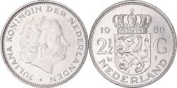 World Coins - Coin, Netherlands, 2-1/2 Gulden, 1980