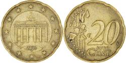World Coins - Coin, GERMANY - FEDERAL REPUBLIC, 20 Euro Cent, 2005