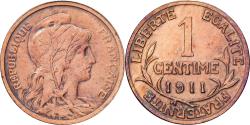 World Coins - France, Centime, Dupuis, 1911, Paris, Bronze, , Gadoury:90, KM:840