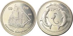 World Coins - Coin, France, 50 Francs, 2012, Bassas da India, , Cupro-nickel Aluminium