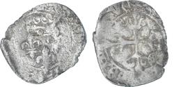 World Coins - Coin, France, Charles VI, Florette, 1380-1422, Chinon, , Billon