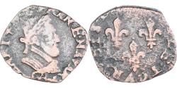 World Coins - Coin, France, Henri IV, Double Tournois, Uncertain date, Saint Palais