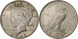 Us Coins - United States, Dollar, Peace Dollar, 1922, Philadelphia, Silver,
