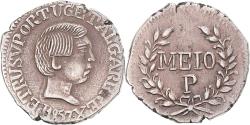 World Coins - Coin, INDIA-PORTUGUESE, Pedro V, 1/2 pardau, 1857, Goa, , Silver