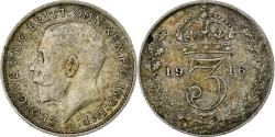 World Coins - Great Britain, George V, 3 Pence, 1916, Silver, , KM:813