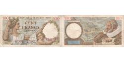 World Coins - France, 100 Francs, Sully, 1940-04-04, H.9341, VF(20-25)