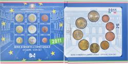 World Coins - Italy, Set 1 ct. - 2 Euro, 2011, Rome, Coin card.FDC,