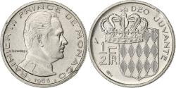 World Coins - Monaco, Rainier III, 1/2 Franc, 1965, Paris, Nickel, , Gadoury:MC 149