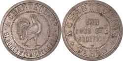 World Coins - France, Token, A Chanteclair, Bon pour une audition, , Maillechort