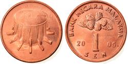 World Coins - Coin, Malaysia, Sen, 2005, , Bronze Clad Steel, KM:49