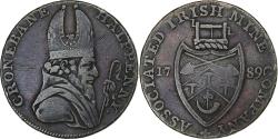 World Coins - United Kingdom, 1/2 Penny, Cronebane, Irish Mine Company, 1789, Copper
