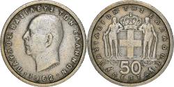 World Coins - Coin, Greece, Paul I, 50 Lepta, 1962, , Copper-nickel, KM:80