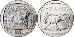 World Coins - South Africa, 5 Rand, 1995, Centurion, BU, Nickel Plated Copper,