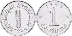 World Coins - France, Centime, Épi, 1963, Paris, Stainless Steel, , Gadoury:91
