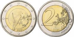World Coins - Finland, 2 Euro, 2017, Bi-Metallic, , KM:New