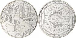 World Coins - France, 10 Euro, Picardie, 2011, Paris, , Silver, KM:1745