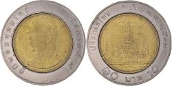 World Coins - Coin, Thailand, 10 Baht, 1989