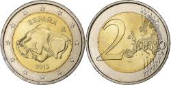World Coins - Spain, 2 Euro, 2015, Madrid, Bi-Metallic,