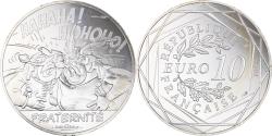 World Coins - France, 10 Euro, Astérix - Fraternité - Chez les Belges, 2015, Paris, B.D