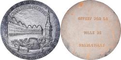 World Coins - France, Medal, Ville de Charleville-Mézières, Geography, Flourat,