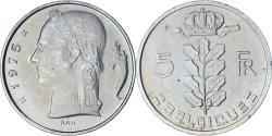 World Coins - Belgium, Baudouin I, 5 Francs, 5 Frank, 1975, , Copper-nickel, KM:134
