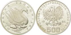 World Coins - Coin, Poland, 500 Zlotych, 1984, Warsaw, , Silver, KM:154