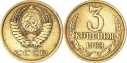 World Coins - Coin, Russia, 3 Kopeks, 1983
