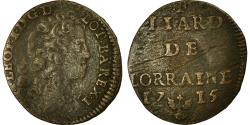 World Coins - Coin, France, Liard de Lorraine, 1715, , Copper, Boudeau:1594
