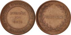 World Coins - France, Token, Club, Société d'Horticulture de Villemomble, , Copper