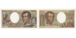 World Coins - France, 200 Francs, Montesquieu, 1990, A.093, AU(50-53), Fayette:70.10b, KM:155d