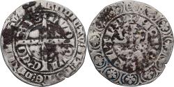 World Coins - Coin, France, Flanders, Louis II de Mâle, Gros, 1346-1384, , Silver