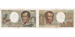 World Coins - France, 200 Francs, Montesquieu, M.018, VF(20-25)