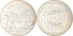 World Coins - France, 10 Euro, Astérix Fraternité (Astérix chez les belges), 2015, Paris
