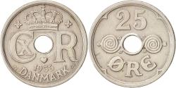 World Coins - Coin, Denmark, Christian X, 25 Öre, 1935, Copenhagen, , Copper-nickel