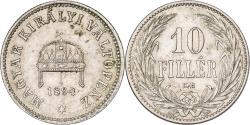 World Coins - Hungary, Franz Joseph I, 10 Filler, 1894, Kormoczbanya, Nickel,