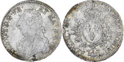 World Coins - France, Louis XVI, Écu de Béarn aux branches d'olivier, 1786, Pau,