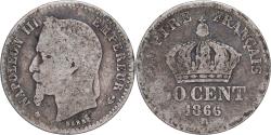 World Coins - Coin, France, Napoleon III, 50 Centimes, 1866, Strasbourg, , Silver