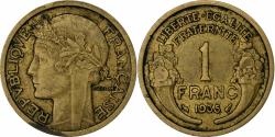 World Coins - France, Franc, Morlon, 1935, Paris, Aluminum-Bronze, , Gadoury:470
