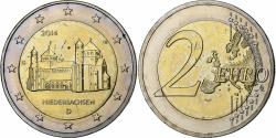 World Coins - Germany, 2 Euro, 2014, Karlsruhe, Bi-Metallic,