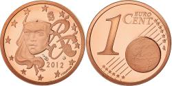 World Coins - France, Euro Cent, 2012, Proof / BE, , Copper Plated Steel, KM:1282