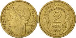 World Coins - Coin, France, Morlon, 2 Francs, 1935, Paris, , Aluminum-Bronze, KM:886