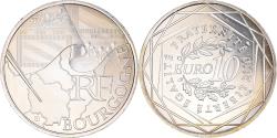 World Coins - France, 10 Euro, Bourgogne, Euros des régions, 2010, Paris, , Silver