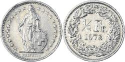 World Coins - Coin, Switzerland, 1/2 Franc, 1973