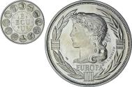 World Coins - France, Medal, Ecu Europa, Marianne, Society, 1990, , Copper-nickel