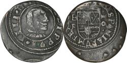 World Coins - Coin, Spain, Philip IV, 16 Maravedis, Segovia, , Copper, KM:172