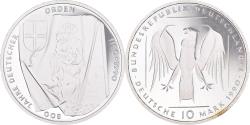 World Coins - Coin, GERMANY - FEDERAL REPUBLIC, 10 Mark, 1990, Hamburg, Germany,